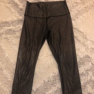 Lululemon Gold Specks Leggings